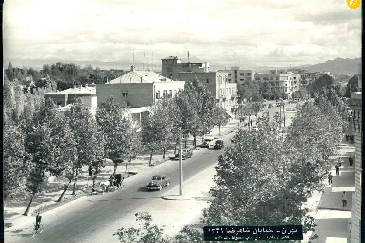 (تصویر) از روزگار رفته حکایت؛ خیابان انقلاب در سال ۱۳۴۱
