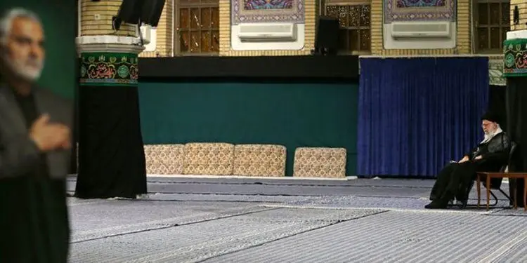مراسم عزاداری شب شهادت حضرت‌امام‌سجاد (ع) با حضور رهبر انقلاب برگزار شد
