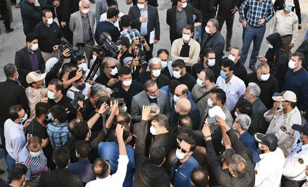 (تصاویر) اولین سفر استانی قالیباف به خوزستان