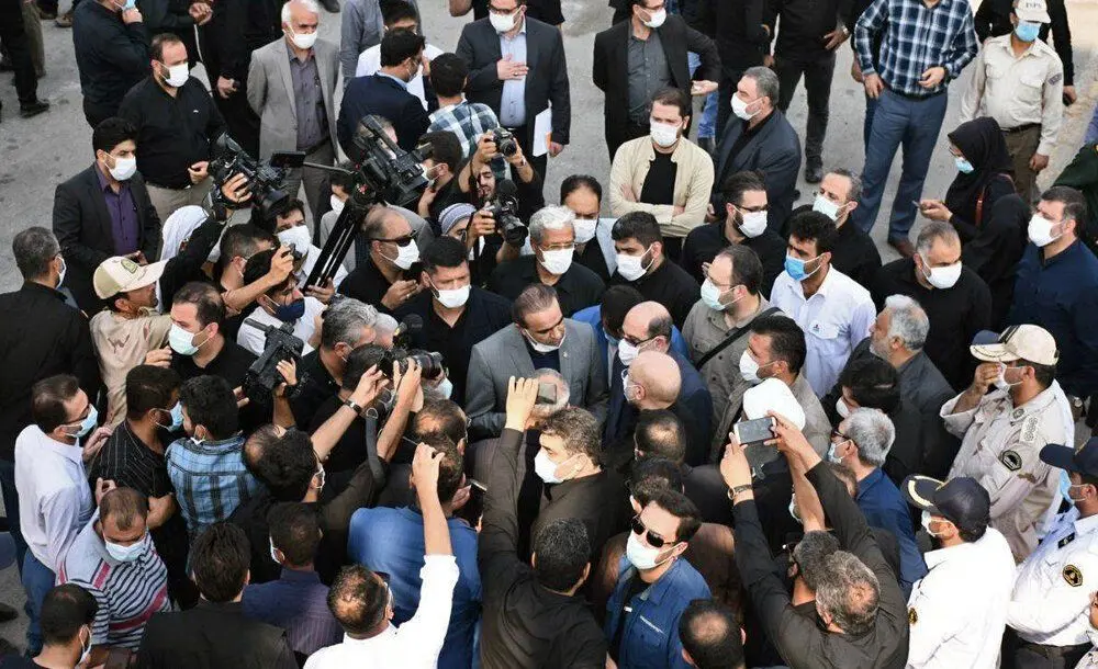 (تصاویر) اولین سفر استانی قالیباف به خوزستان