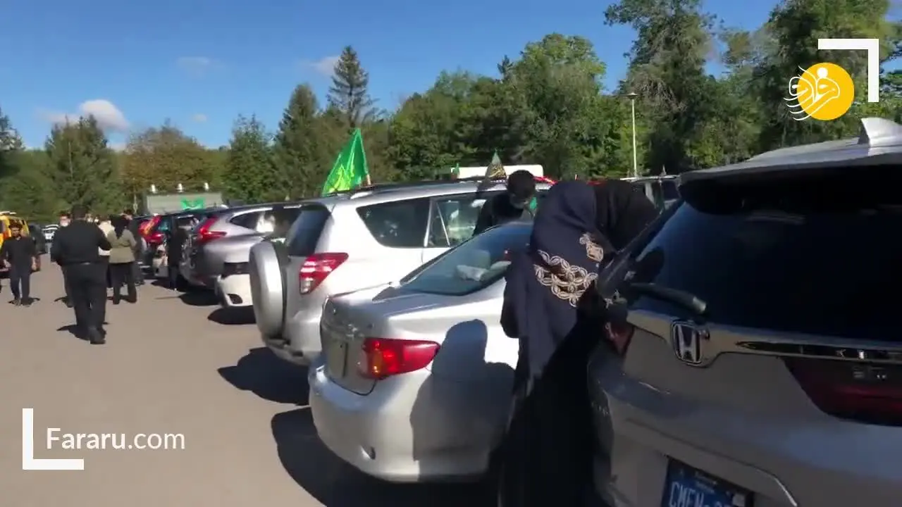 (ویدئو) عزاداری محرم به سبک ایرانیان مقیم کانادا