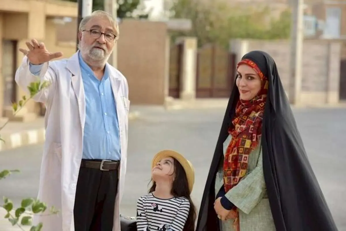 (تصاویر) پخش سریالی با بازی ماهچهره خلیلی