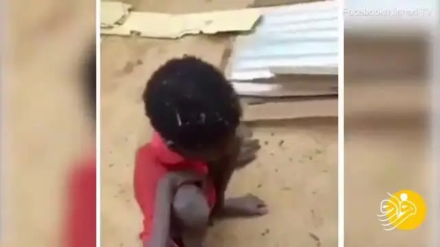 (ویدئو) کودکی که دو سال در طویله غل و زنجیر بود!