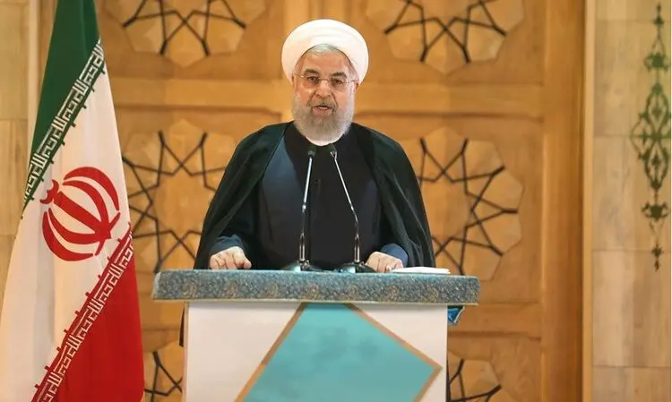 حضور مجازی روحانی در دانشگاه تهران به مناسبت سال تحصیلی جدید