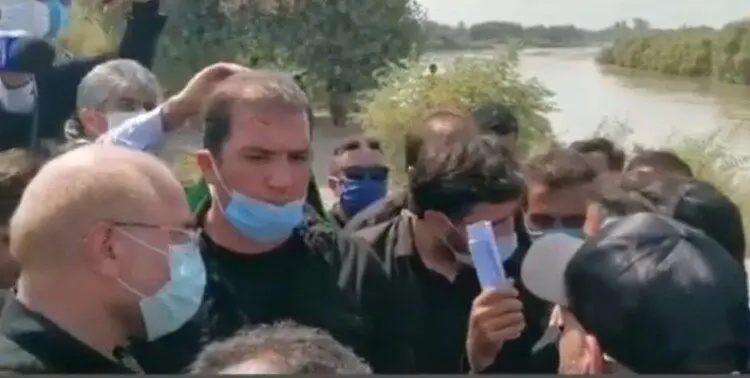 دیدار قالیباف با جمعی از کارگران هفت‌تپه