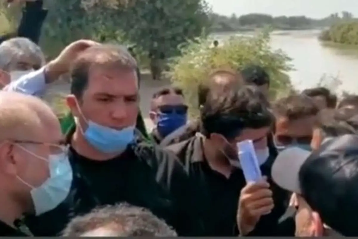 دیدار قالیباف با جمعی از کارگران هفتتپه
