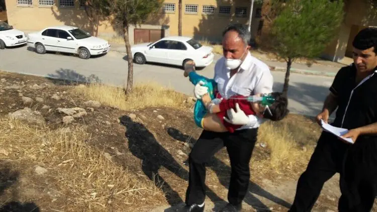 انفجار کپسول شیمیایی در چرداول ۱۰۰ نفر را راهی بیمارستان کرد