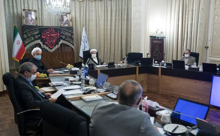 (عکس) جلسه هیأت مرکزی نظارت بر انتخابات مجلس با حضور جنتی