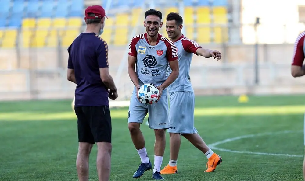 (تصاویر) تمرین پرسپولیس با خریدهای جدید