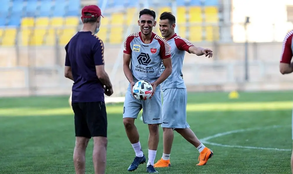 (تصاویر) تمرین پرسپولیس با خریدهای جدید