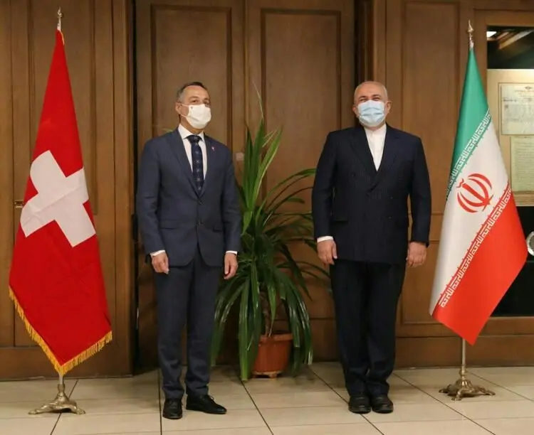 دیدار وزیر خارجه سوییس با ظریف در دور اول گفتگو‌ها