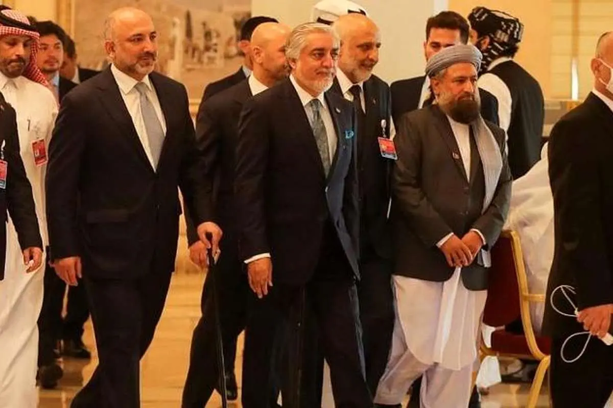 آغاز مذاکرات صلح دولت افغانستان و طالبان در دوحه