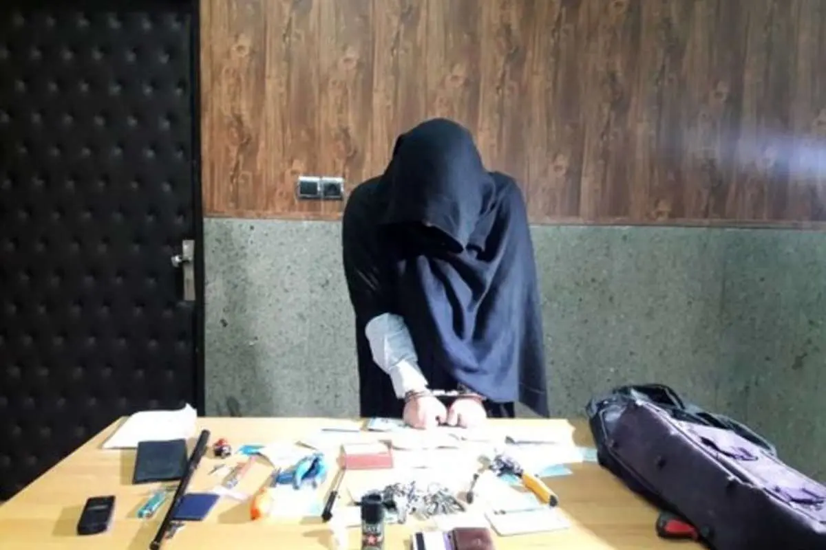 زن جوان، پشتپرده سرقت بزرگ در پایتخت