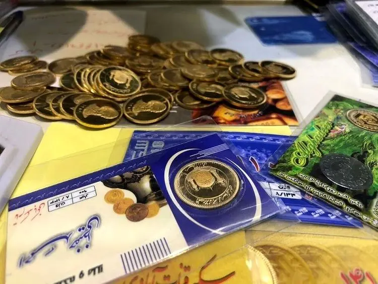 قیمت انواع سکه و طلای ۱۸ عیار در روز دوشنبه ۲۴ شهریور