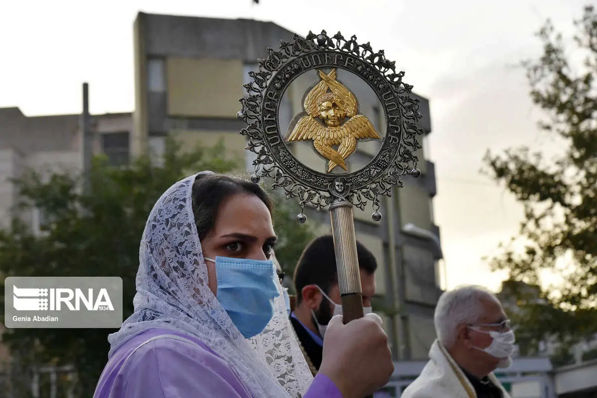 (تصاویر) بزرگداشت صلیب مقدس