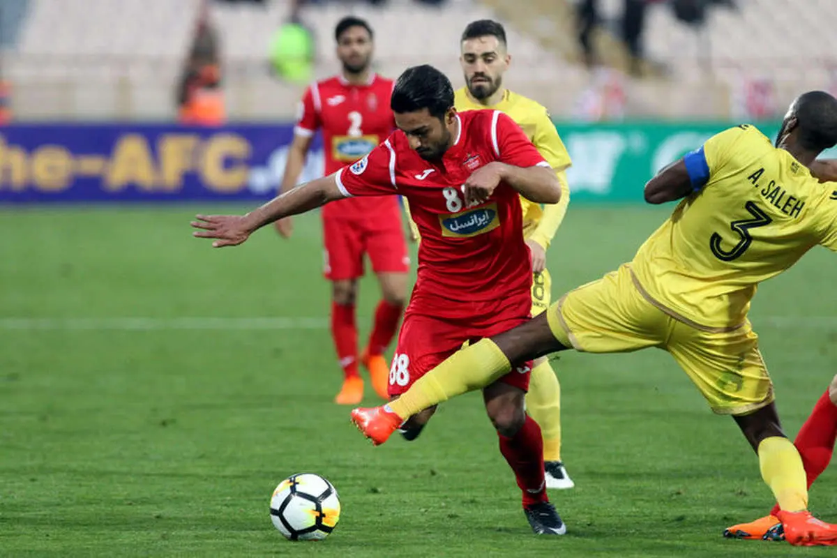 (عکس) داور جنجالی دوباره به پرسپولیس رسید
