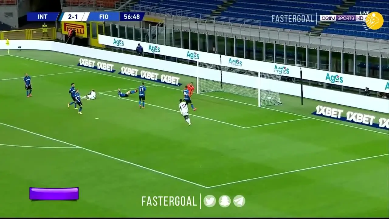 (ویدیو) اینتر 4 - 3 فیورنتینا؛ اولین برد فصل نراتزوری