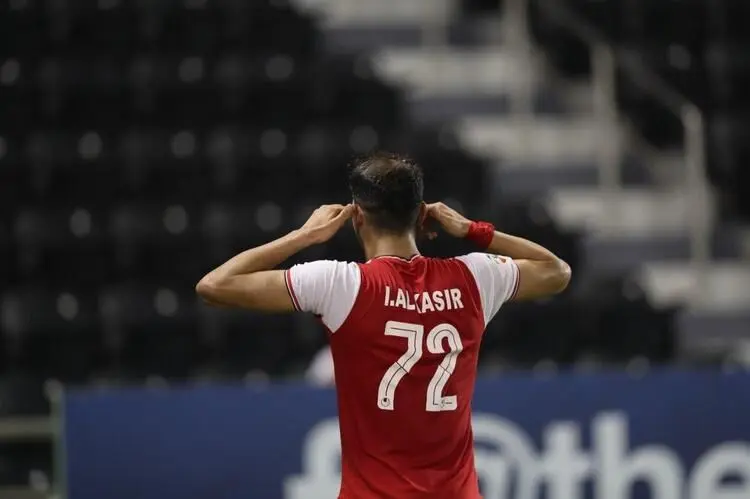 (عکس) آل کثیر وقتی تماشاگر پرسپولیس بود