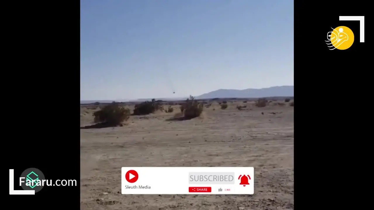(ویدئو) لحظه سقوط جنگنده اف-۳۵ آمریکا