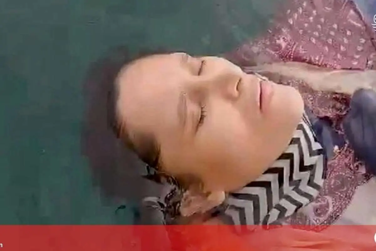 (عکس) زن مفقود شده پس از ۲ سال زنده از آب بیرون کشیده شد
