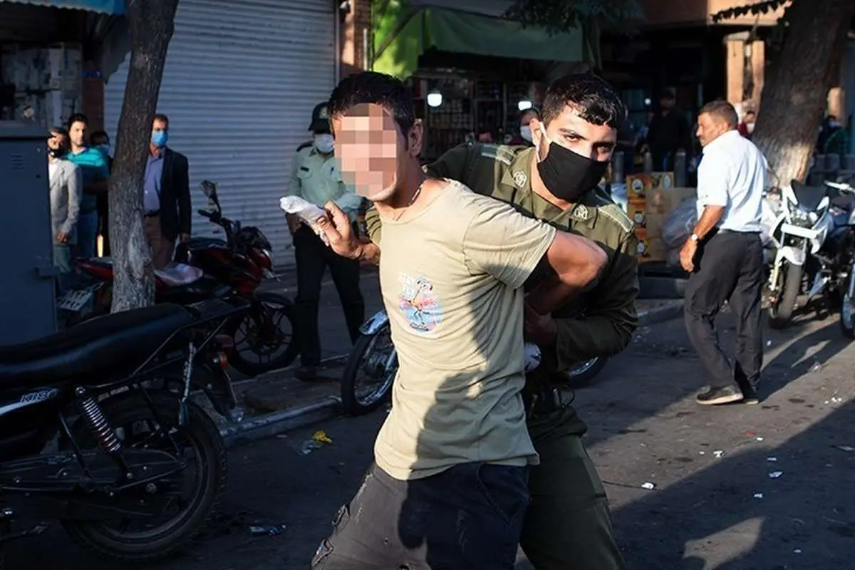 (تصاویر) جمع آوری خانههای اعتیاد توسط پلیس