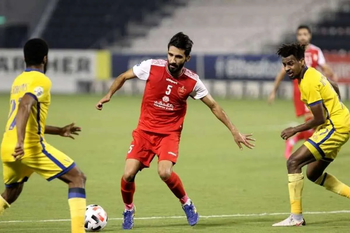 نبرد نفسگیر پرسپولیس و النصر به وقت اضافه رفت