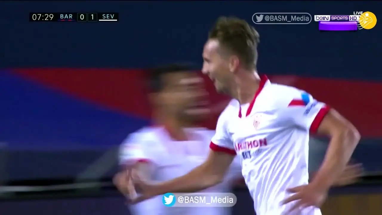 (ویدیو) خلاصه بازی بارسلونا 1 - 1 سویا (13 مهر 99)