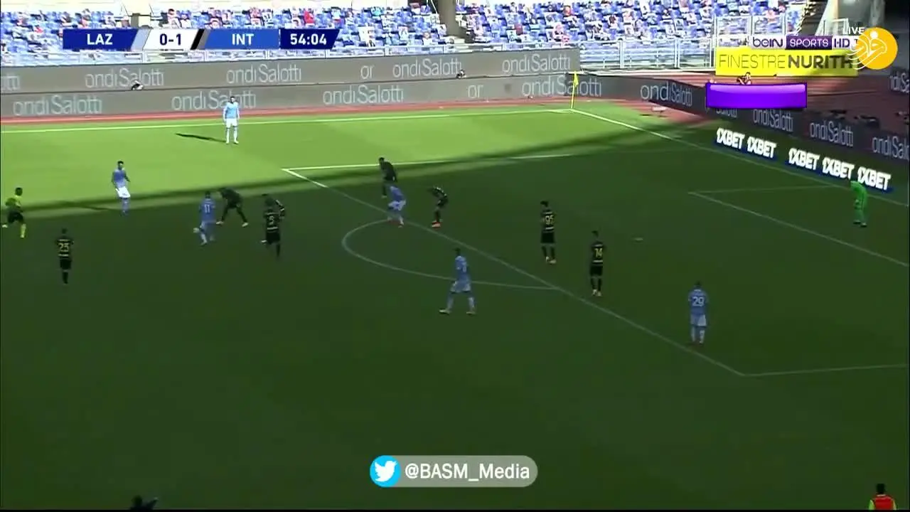 (ویدیو) خلاصه بازی لاتزیو 1 - 1 اینتر (13 مهر 99)