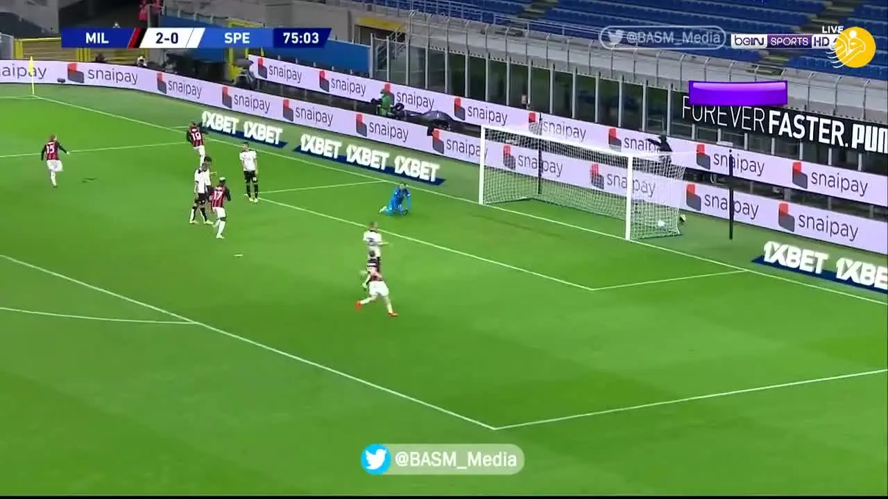 (ویدیو) خلاصه بازی میلان 3 - 0 اسپتزیا (13 مهر 99)