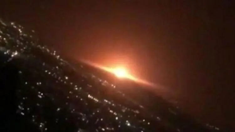 "صدای انفجار به یک رزمایش در اطراف پارچین مربوط بود"