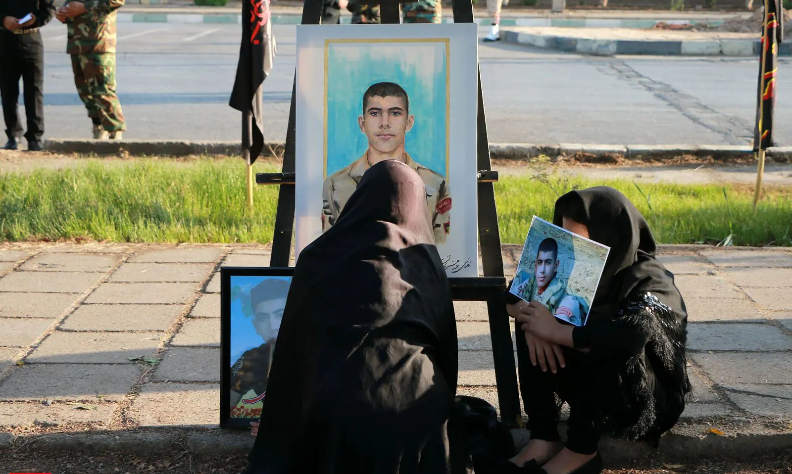 (تصاویر) گرامیداشت شهدای حادثه تروریستی اهواز