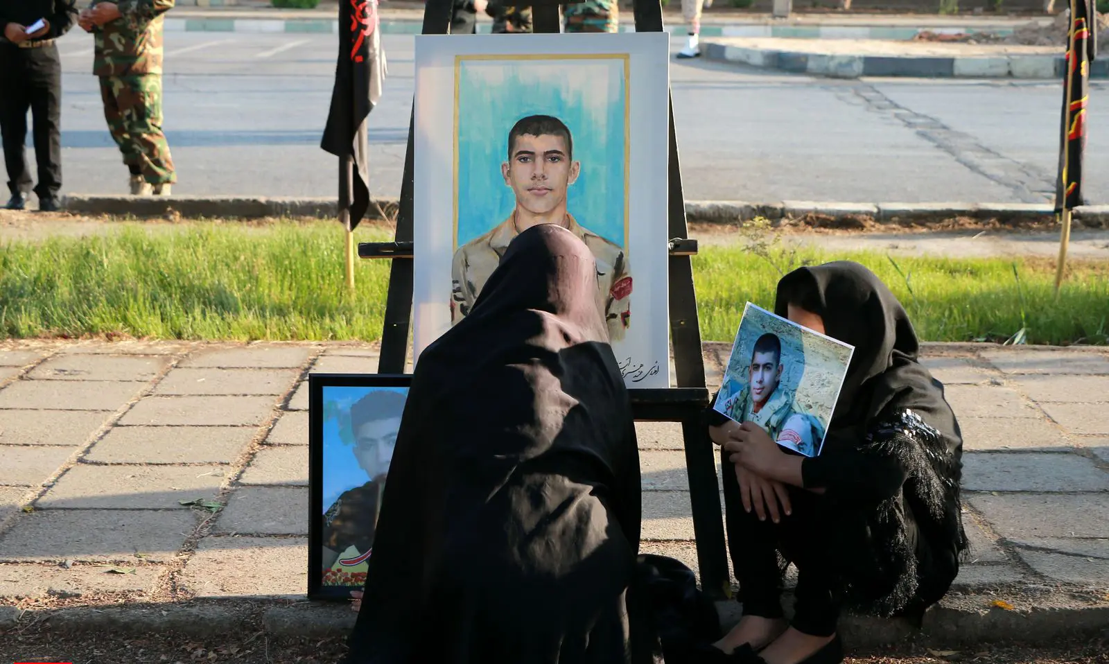 (تصاویر) گرامیداشت شهدای حادثه تروریستی اهواز
