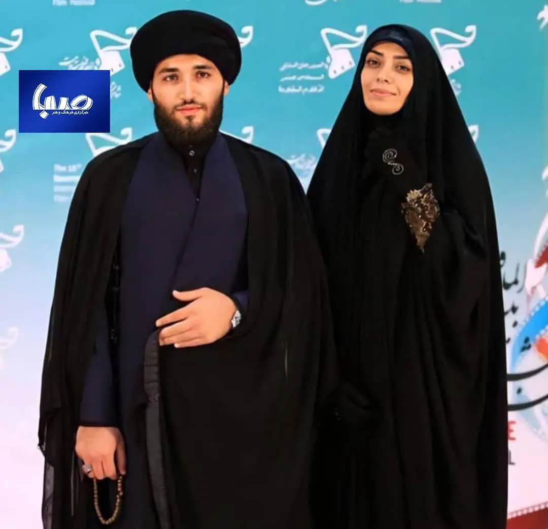 (عکس) الهام چرخنده و همسرش سید محمد درویشی