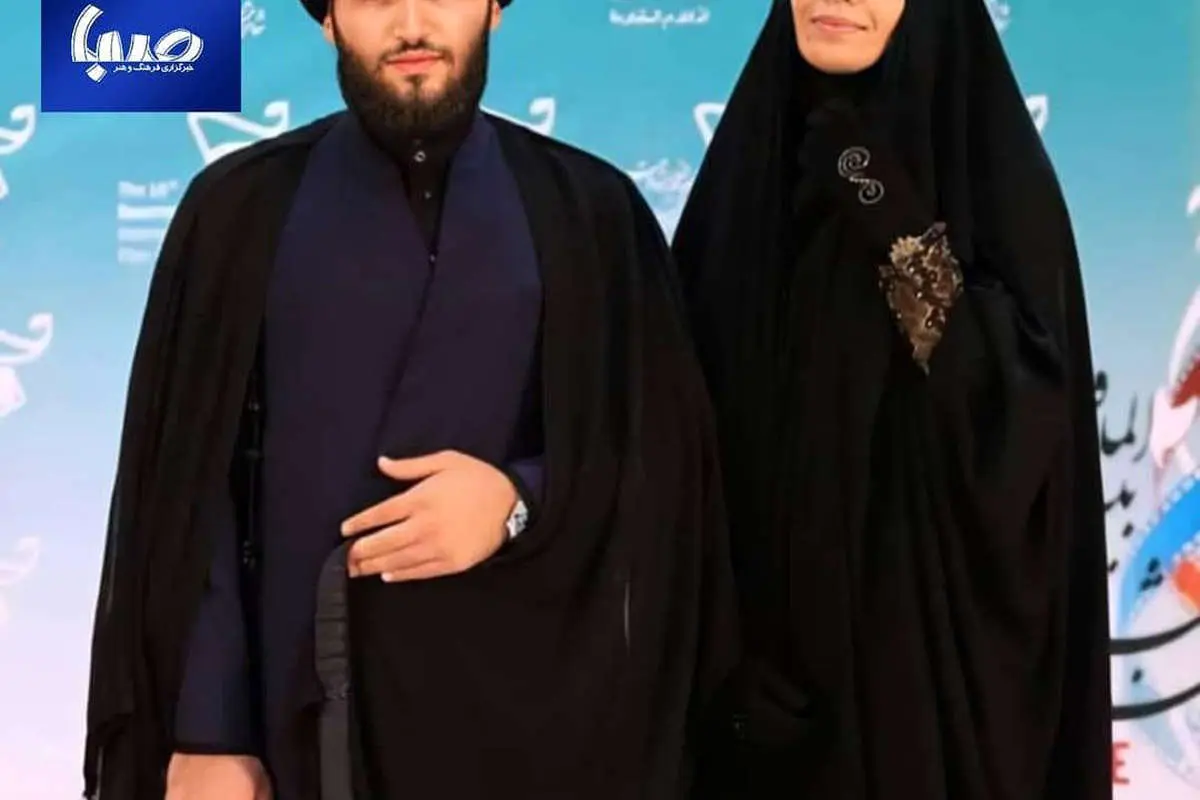 (عکس) الهام چرخنده و همسرش سید محمد درویشی