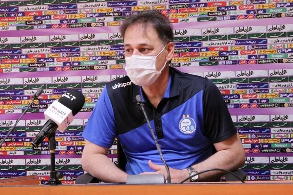 (عکس) وقتی سرمربی استقلال نیمکتنشین پرسپولیس بود