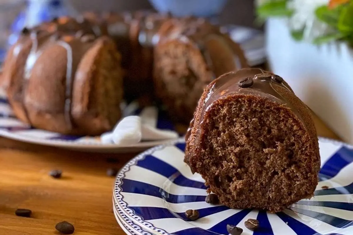 طرز تهیه کیک موکا با گاناش؛ کیکی خوشمزه و کافی شاپی