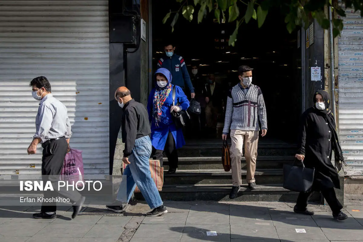 (تصاویر) تهران در اولین روز اجباری شدن ماسک