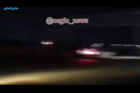 (ویدئو) بارش تراول ۵۰ هزاری از آسمان در جاده شهریار - رباط‌کریم!