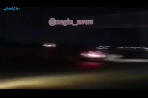 (ویدئو) بارش تراول ۵۰ هزاری از آسمان در جاده شهریار - رباط‌کریم!