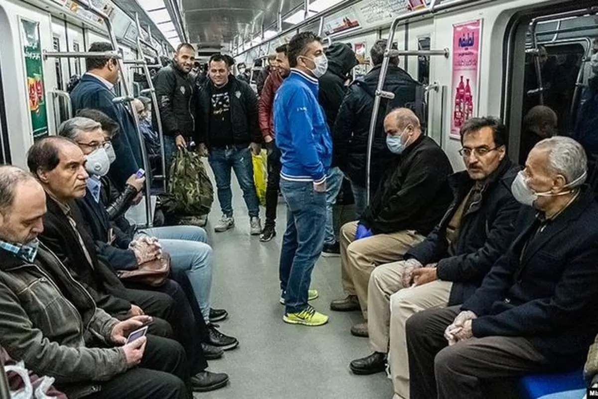 ورود بدون ماسک به مترو ممنوع شد