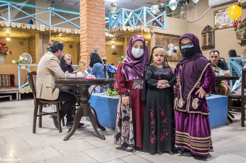 تصاویر رسانه خارجی از رستوران کوتاه قامتان در تهران