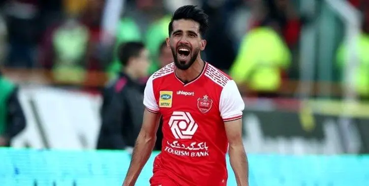 (عکس) اقدام عجیب هواداران استقلال برای رفتن بشار از پرسپولیس