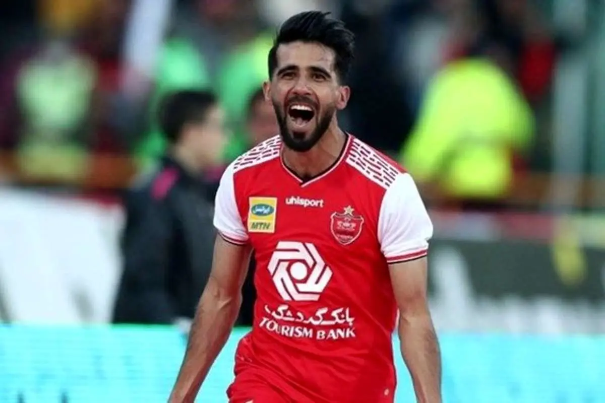(عکس) اقدام عجیب هواداران استقلال برای رفتن بشار از پرسپولیس