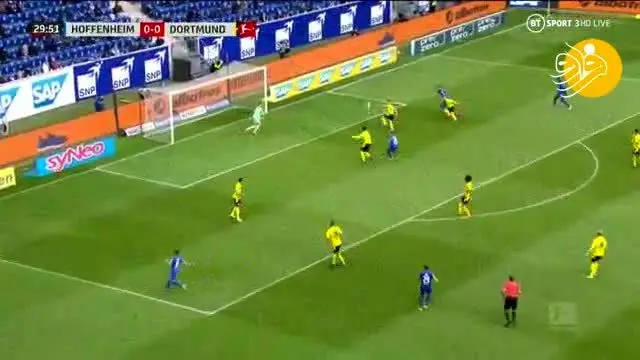 (ویدیو) هوفنهایم 0 - 1 دورتموند (26 مهر 99)
