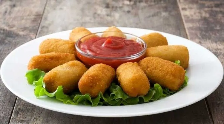 طرز تهیه کراکت سیب زمینی غذایی خوشمزه فست فودی در خانه