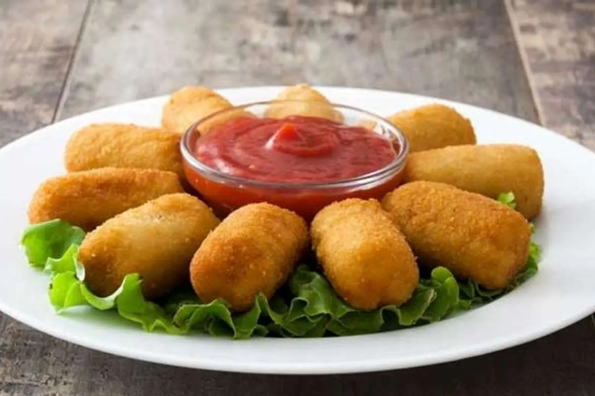 طرز تهیه کراکت سیب زمینی غذایی خوشمزه فست فودی در خانه