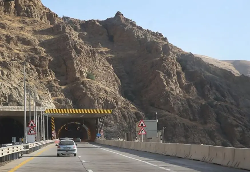 آزاد راه تهران به سمت چالوس مسدود می‌شود