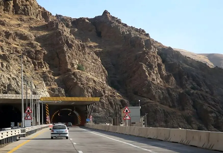 آزاد راه تهران به سمت چالوس مسدود می‌شود