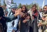 رقص و پایکوبی هواداران طالبان