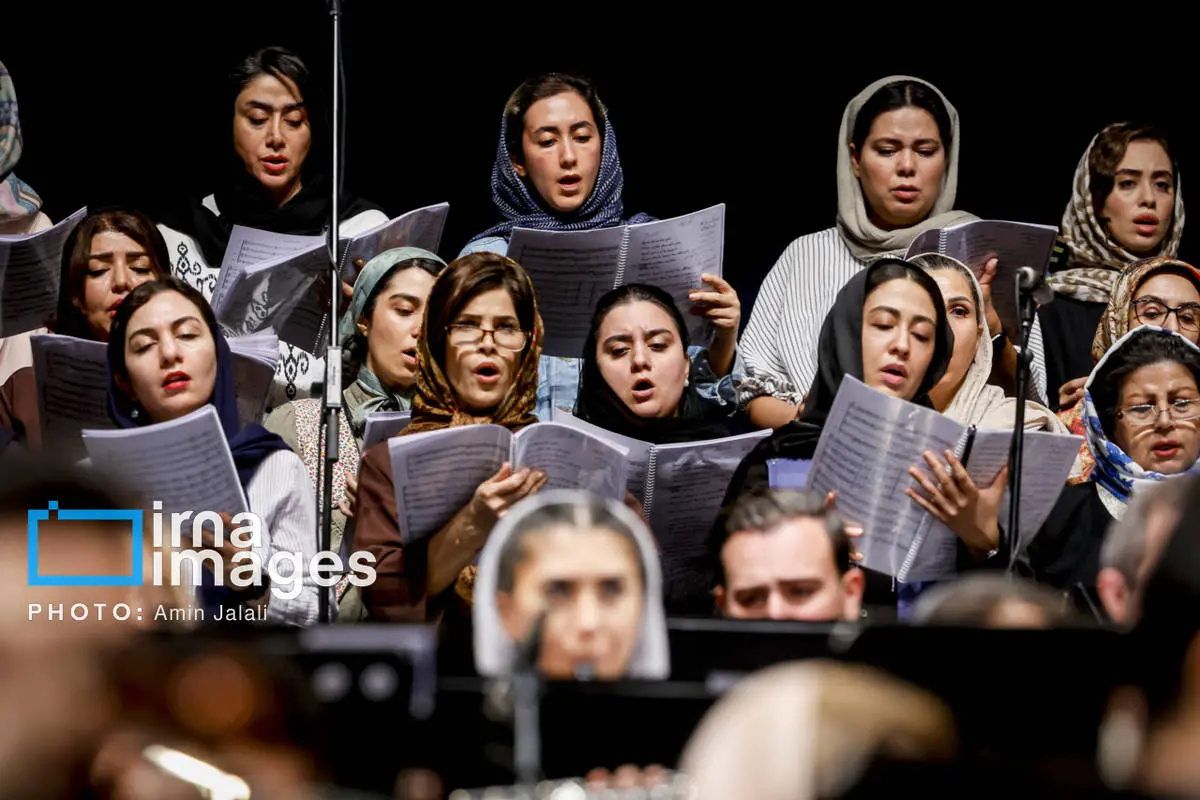 تصاویر؛ تمرین ارکستر سمفونیک تهران برای «خسوف» 20